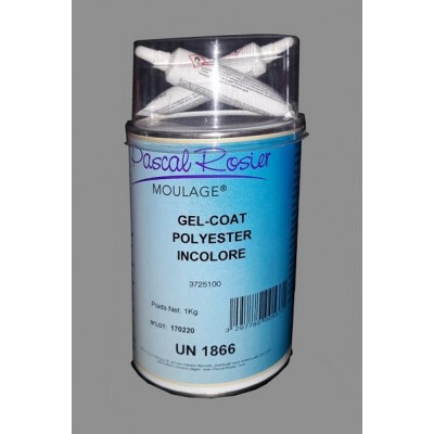 Gel-coat polyester incolore