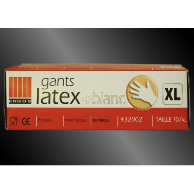 GANTS LATEX XL x 100