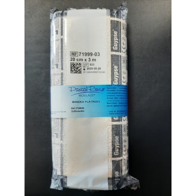 Bandes plâtrées 3m X 20cm